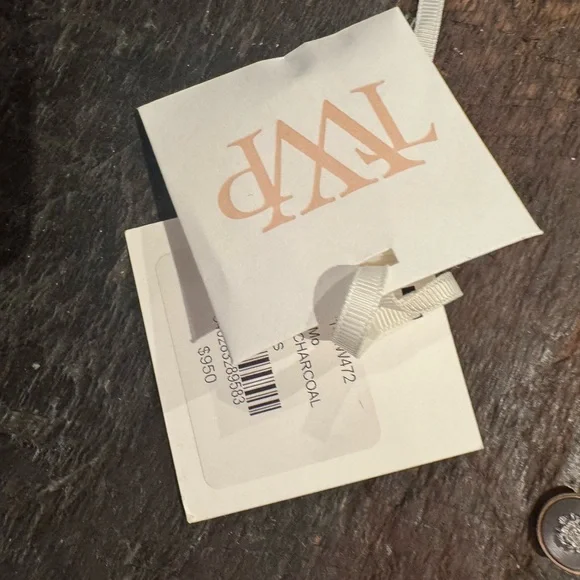 TWP Mo Wool-Blend Oversized Blazer Indigo Charcoal Pinstripe Size S New w/o Tags - Picture 10 of 10